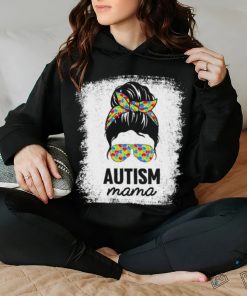 Autism Mama Puzzle Piece Autism Awareness Asd Autistic Mama Shirt