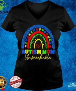 Autism Mom Unbreakable Shirt Rainbow Leopard Women Kids T Shirt 2 Autism Mom Unbreakable Shirt Rainbow Leopard Women Kids T Shirt