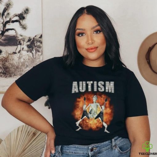 Autism Skeleton Meme T Shirt