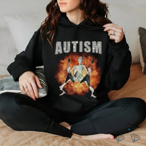 Autism Skeleton Meme T Shirt