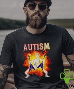 Autism Skeleton meme funny shirt