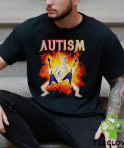 Autism Skeleton meme funny shirt