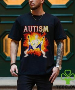 Autism Skeleton meme funny shirt
