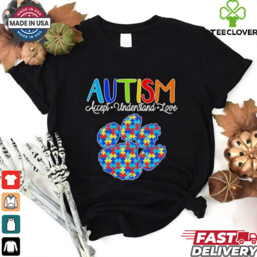 Autism accept understand love Clemson Tigers shirt