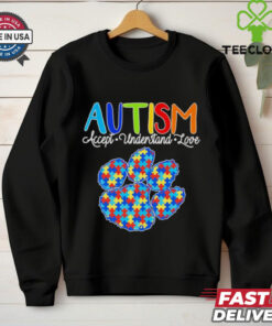 Autism accept understand love Clemson Tigers shirt