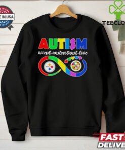 Autism accept understand love Pittsburgh Steelers shirt