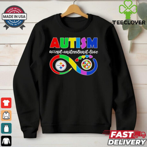 Autism accept understand love Pittsburgh Steelers shirt