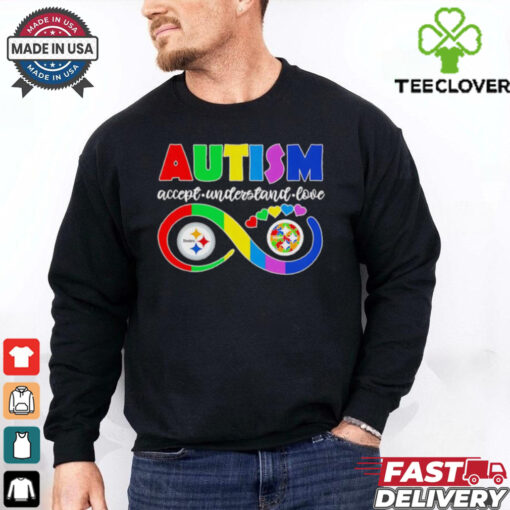 Autism accept understand love Pittsburgh Steelers shirt