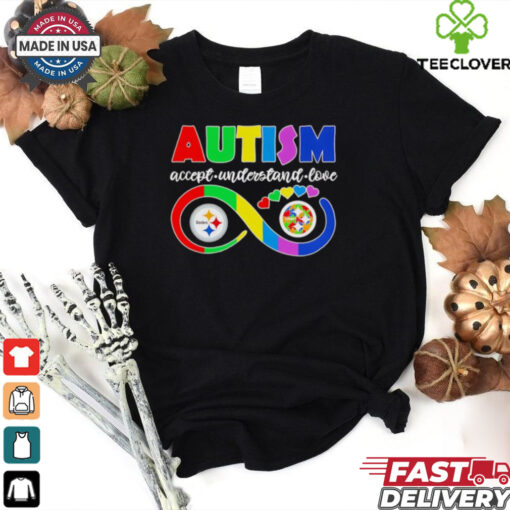 Autism accept understand love Pittsburgh Steelers shirt