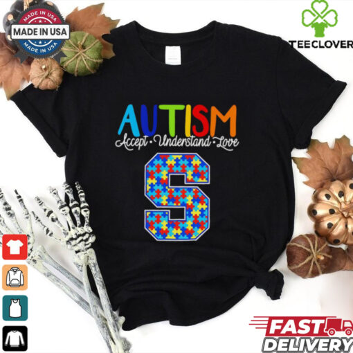 Autism accept understand love Stanford Cardinal shirt