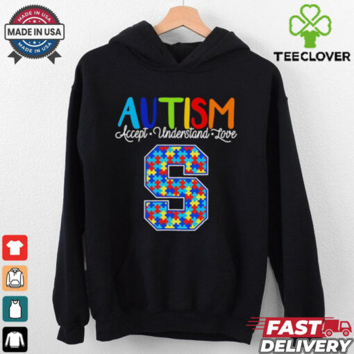 Autism accept understand love Stanford Cardinal shirt