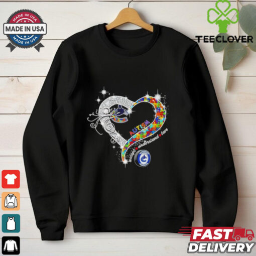 Autism accept understand love Vancouver Canucks shirt