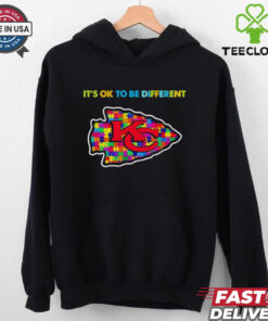 Autism it’s ok to be different Kansas City Chiefs shirt