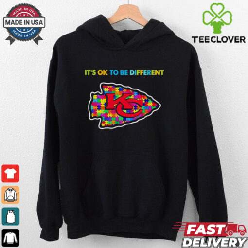 Autism it’s ok to be different Kansas City Chiefs shirt