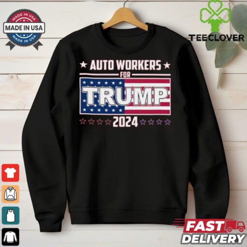 Auto Wokers For Trump 2024 Shirt