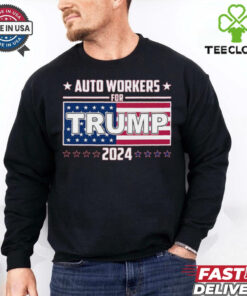 Auto Wokers For Trump 2024 Shirt