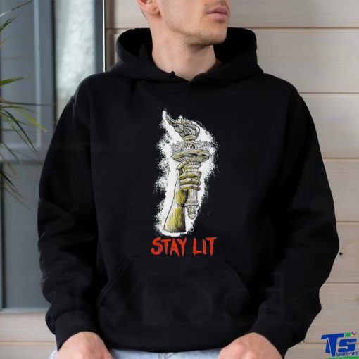 Autocracy and Fascism Happy Fourtg stay lit art shirt