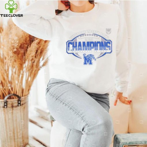 Autozone Liberty Bowl Champions Memphis Tigers Logo Shir