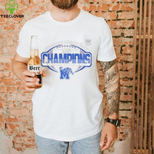 Autozone Liberty Bowl Champions Memphis Tigers Logo Shir