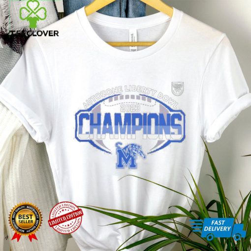 Autozone Liberty Bowl Champions Memphis Tigers Logo Shir