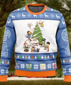 Avatar the Last Airbender Christmas Time Ugly Christmas Sweater