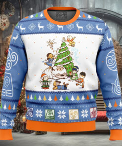 Avatar the Last Airbender Christmas Time Ugly Christmas Sweater