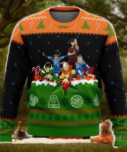 Avatar the Last Airbender On the Chimney Top Ugly Christmas Sweater Funny Gift For Men And Women Fans