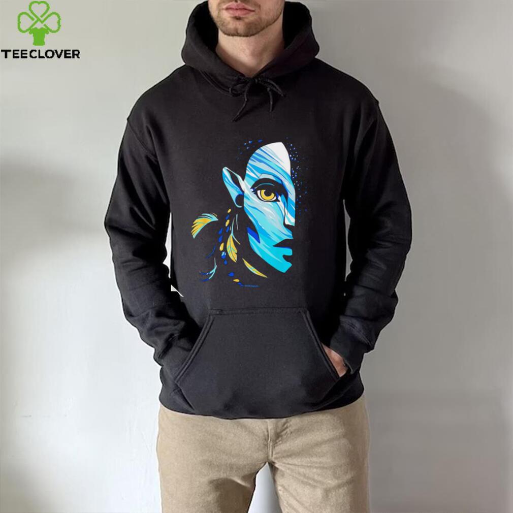 Avatar the way of water Neytiri Na’vi Ocean half face shirt Avatar the way of water Neytiri Na’vi Ocean half face shirt