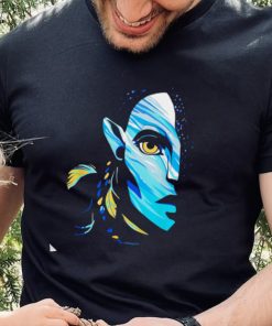 Avatar the way of water Neytiri Na’vi Ocean half face shirt 2 Avatar the way of water Neytiri Na’vi Ocean half face shirt