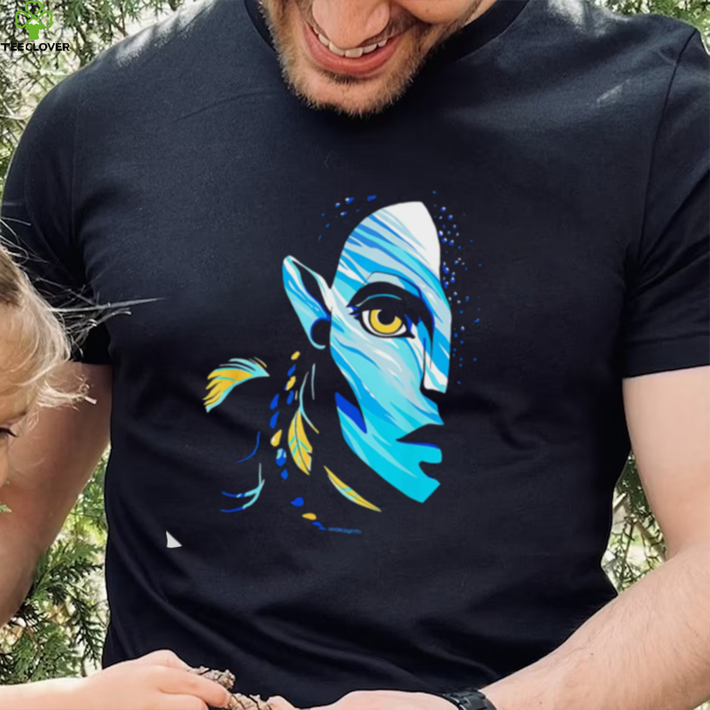 Avatar the way of water Neytiri Na’vi Ocean half face shirt Avatar the way of water Neytiri Na’vi Ocean half face shirt