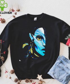 Avatar the way of water Neytiri Na’vi Ocean half face shirt 3 Avatar the way of water Neytiri Na’vi Ocean half face shirt
