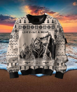 Avenged Sevenfold Life Is But A Dream Signature 2024 Christmas Ugly Sweater