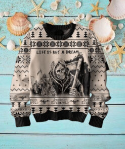 Avenged Sevenfold Life Is But A Dream Signature 2024 Christmas Ugly Sweater