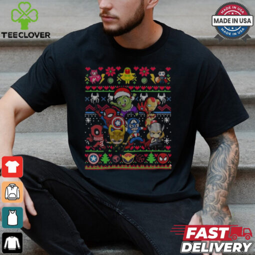 Avengers Christmas Superhero Christmas Shirt