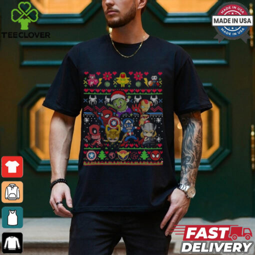 Avengers Christmas Superhero Christmas Shirt