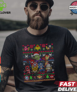 Avengers Christmas Superhero Christmas Shirt