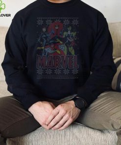 Avengers Christmas Superhero T Shirt