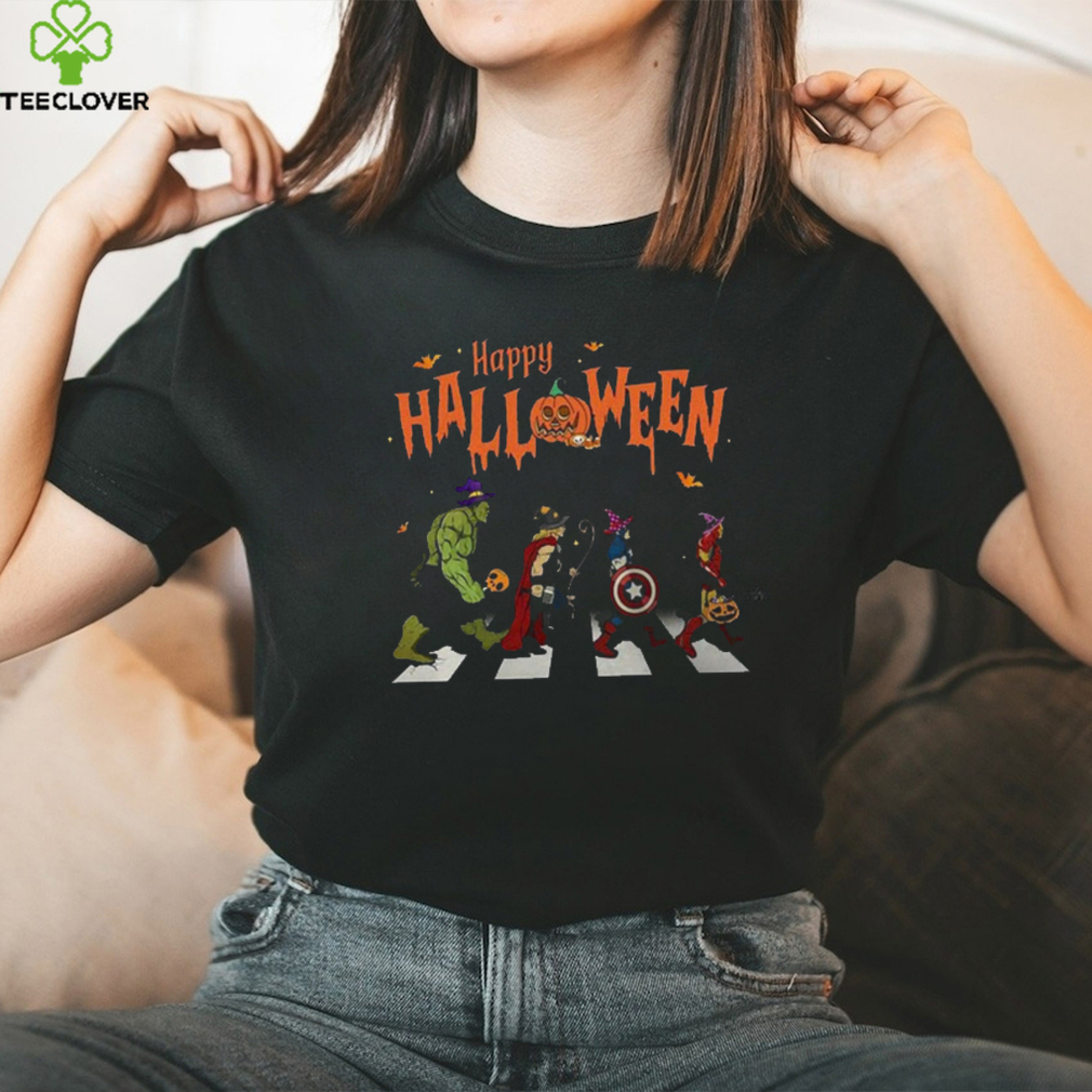 Avengers Superhero Halloween Shirt, Iron Man, Captain America, Thor, Hulk, Avengers Abbey Road Halloween Shirt Avengers Superhero Halloween Shirt, Iron Man, Captain America, Thor, Hulk, Avengers Abbey Road Halloween Shirt