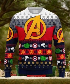 Avengers Team Ugly Christmas Sweater