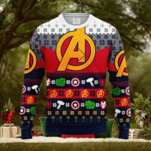 Avengers Team Ugly Christmas Sweater