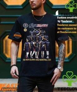 Avengers USA Men’s Olympic Gold Basketball 2024 T Shirt