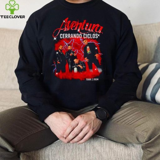 Aventura Cerrando Ciclos 2024 Tour hoodie, sweater, longsleeve, shirt v-neck, t-shirt