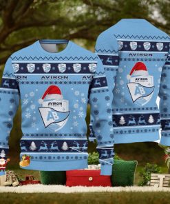 Aviron Bayonnais Resort Top 14 Pro D2 Ugly Sweaters Gift For Fans Christmas Sweatshirt