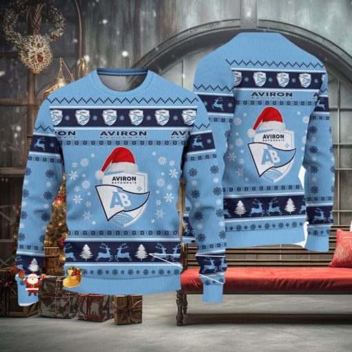 Aviron Bayonnais Resort Top 14 Pro D2 Ugly Sweaters Gift For Fans Christmas Sweatshirt