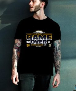 Aviva Stadium 6 26 23 Game Over Notre Dame vs Navy 42 3 Shirt