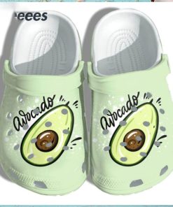 Avocado Cute Funny Clogs