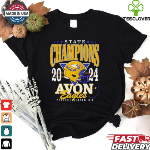 Avon Eagles Football State Champions 2024 helmet vintage shirt
