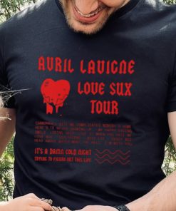 Avril Lavigne Love Sux Tour T-Shirt | Official Merchandise | Limited Edition 2 Avril Lavigne Love Sux Tour T Shirt