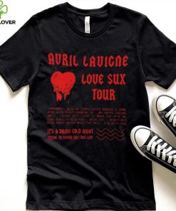 Avril Lavigne Love Sux Tour T-Shirt | Official Merchandise | Limited Edition 4 Avril Lavigne Love Sux Tour T Shirt