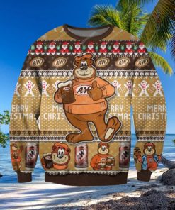 Aw Root Beer Since 1919 Unisex Ugly Christmas Sweater